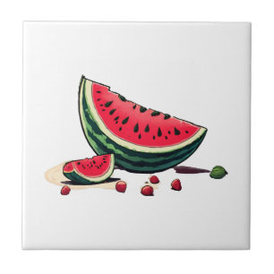 Watermelon Palestine Ceramic Tile