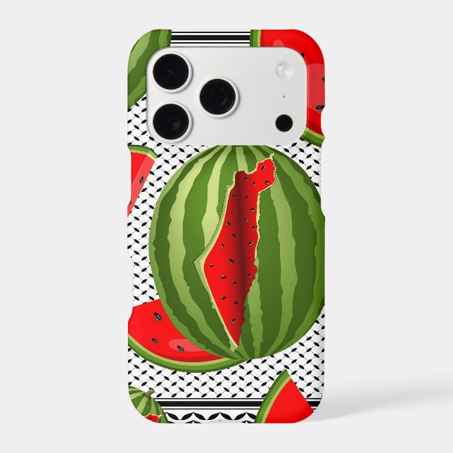 Watermelon Palestine Map Slice (Back)