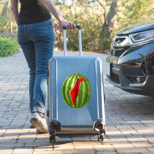 Watermelon Palestine Map Slice