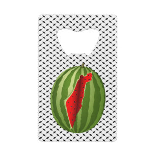 Watermelon Palestine Map Slice