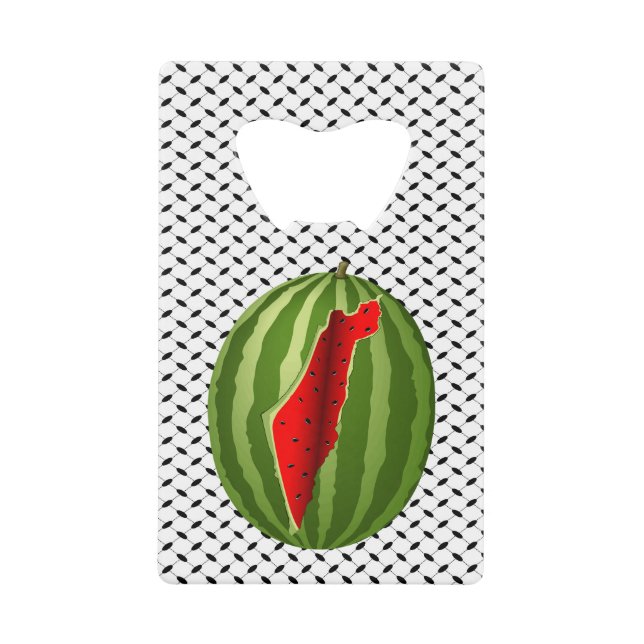 Watermelon Palestine Map Slice (Front)