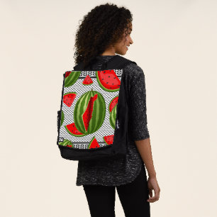 Watermelon Palestine Map Slice Backpack