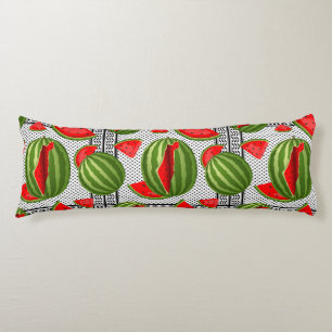 Watermelon Palestine Map Slice Body Cushion