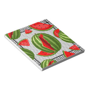 Watermelon Palestine Map Slice Notepad