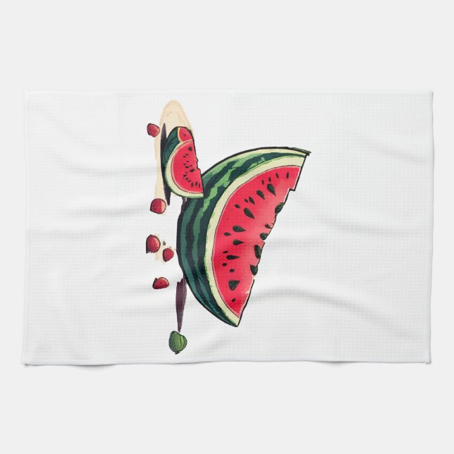 Watermelon Palestine Tea Towel (Horizontal)