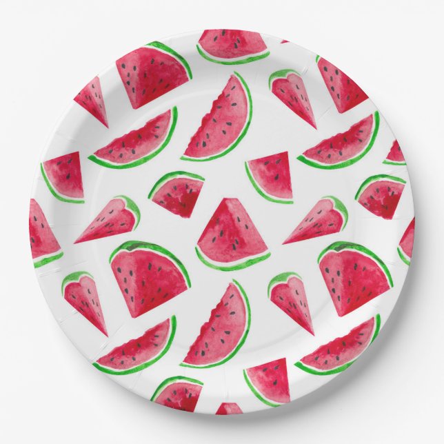 Watermelon Paper Plate (Front)