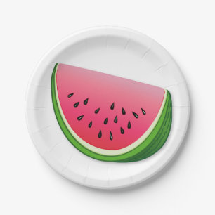 Watermelon  paper plate