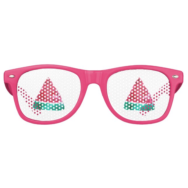 WATERMELON PARTY FAVOR RETRO SUNGLASSES (Front)
