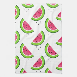 Watermelon Pattern 2 Tea Towel