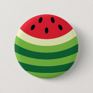 Watermelon Pattern 6 Cm Round Badge