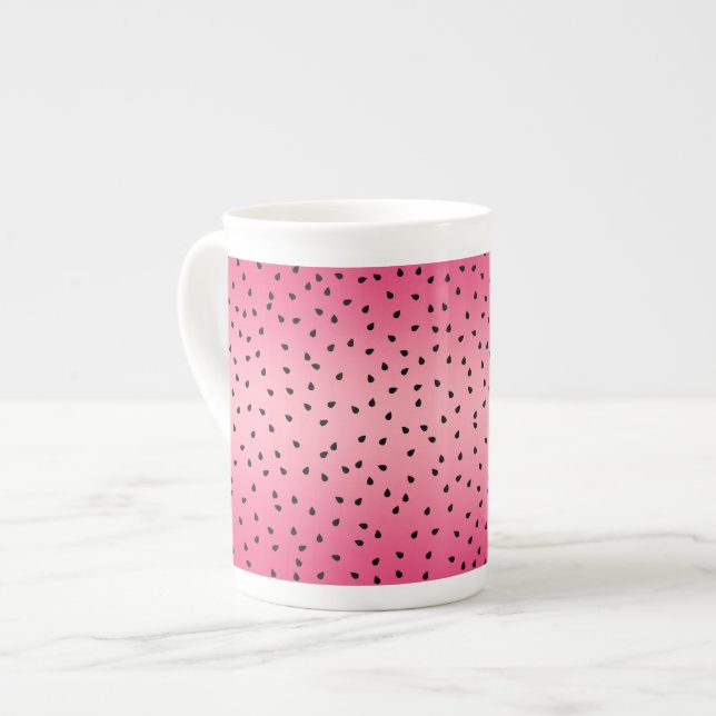 Watermelon Pattern  Bone China Mug (Front Left)