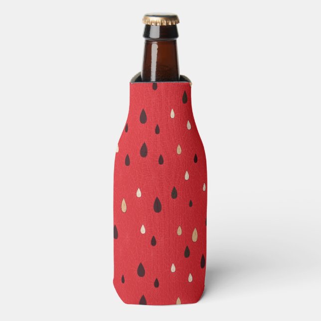 Watermelon Pattern Bottle Cooler (Bottle Front)