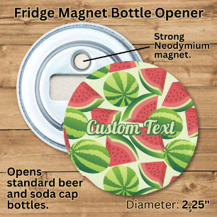 Watermelon Pattern Bottle Opener