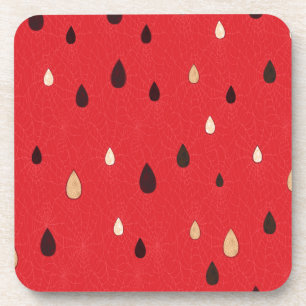Watermelon Pattern Coaster