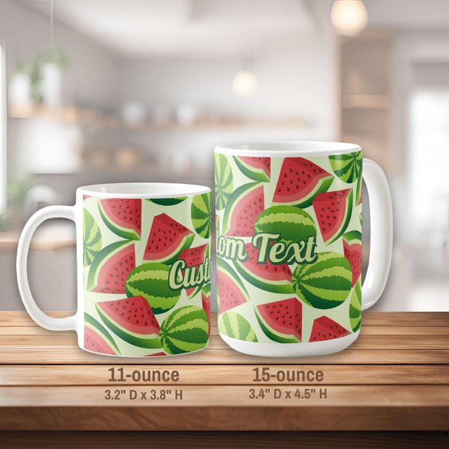 Watermelon Pattern Coffee Mug (Creator Uploaded)