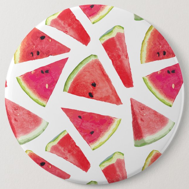 Watermelon Pattern Creation 2 6 Cm Round Badge (Front)