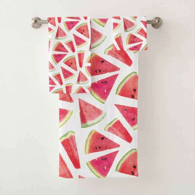 Watermelon Pattern Creation 2 Bath Towel Set (Insitu)