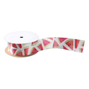 Watermelon Pattern Creation 2 Satin Ribbon