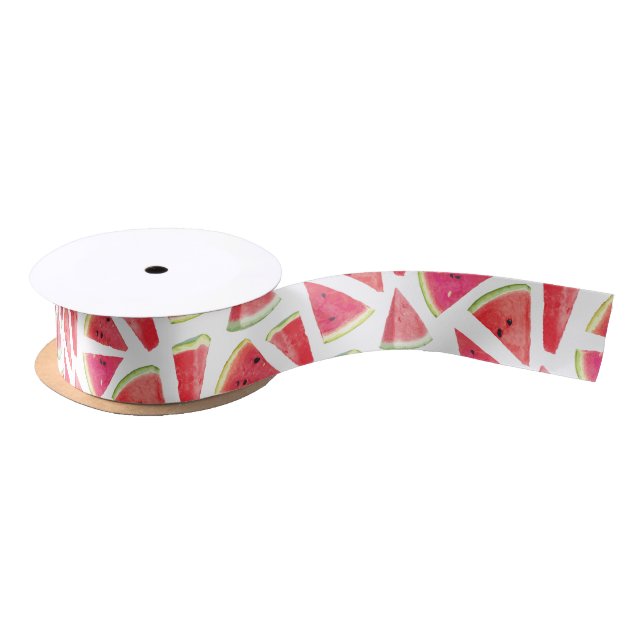 Watermelon Pattern Creation 2 Satin Ribbon (Spool)