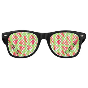 Watermelon Pattern Creation 3 Retro Sunglasses