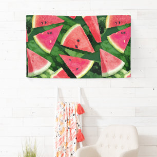 Watermelon Pattern Creation Banner