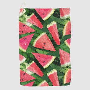 Watermelon Pattern Creation Golf Towel