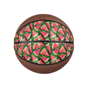 Watermelon Pattern Creation Mini Basketball