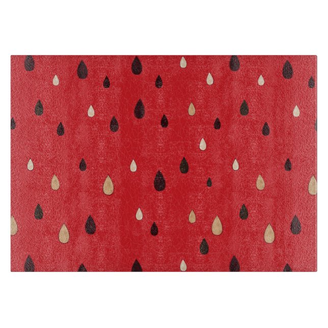 Watermelon Pattern Cutting Board (Front)