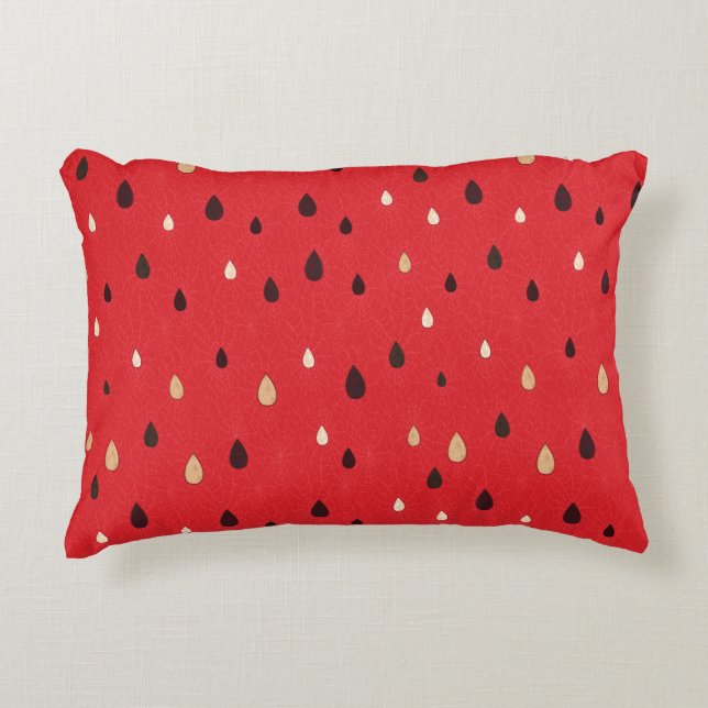 Watermelon Pattern Decorative Cushion (Front)