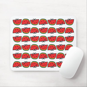 Watermelon Pattern Design Colourful Fruit Summer Mouse Pad