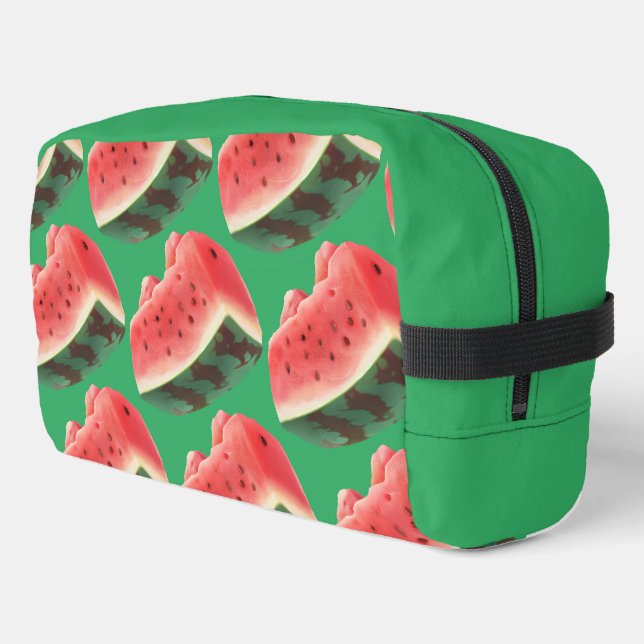 Watermelon Pattern Dopp Kit (Left Corner)