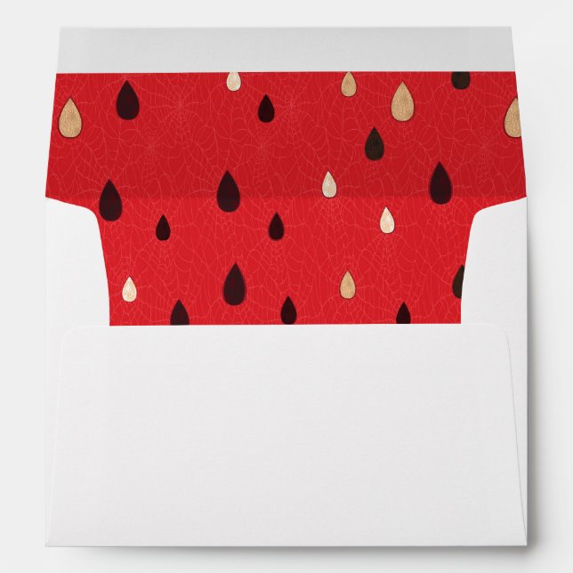 Watermelon Pattern Envelopes (Back (Bottom))