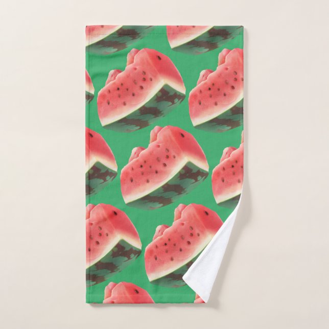Watermelon Pattern Hand Towel (Hand Towel)