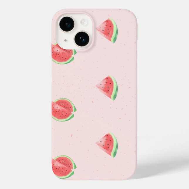 watermelon pattern iphone 14 case. Case-Mate iPhone case (Back)