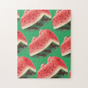 Watermelon Pattern Jigsaw Puzzle