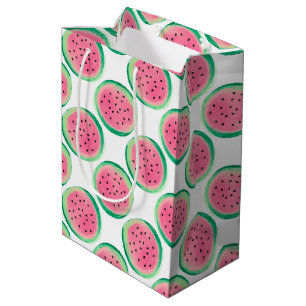 Watermelon Pattern  Medium Gift Bag