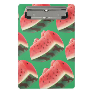 Watermelon Pattern Mini Clipboard