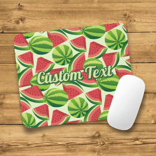Watermelon Pattern Mouse Pad