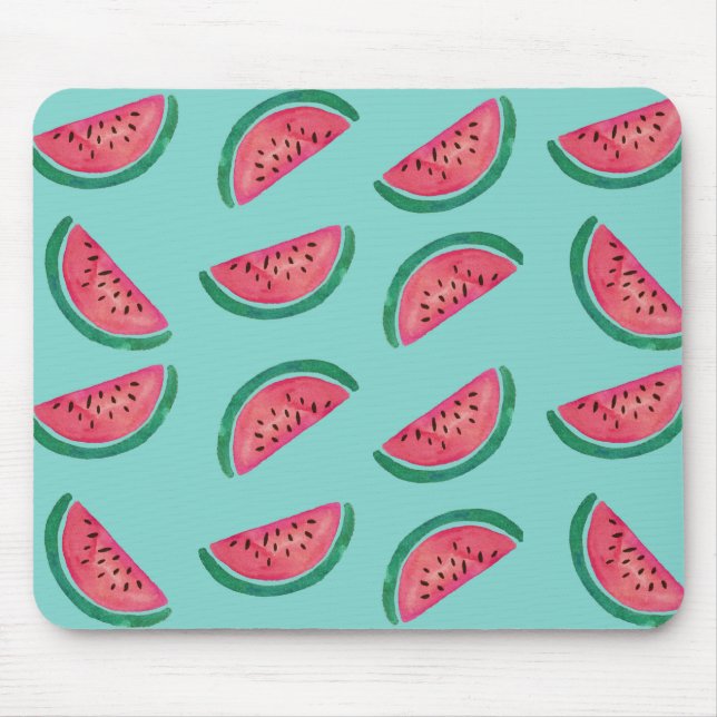 Watermelon Pattern Mousepad (Front)