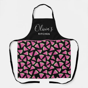Watermelon Pattern Personalised Apron