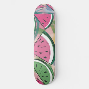 Watermelon Pattern Skateboard