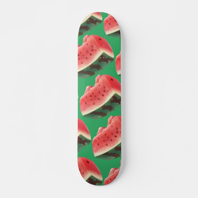 Watermelon Pattern Skateboard (Front)