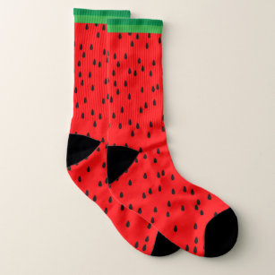 Watermelon Pattern Socks