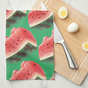 Watermelon Pattern Tea Towel
