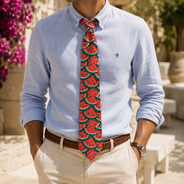 Watermelon pattern tie (Creator Uploaded)