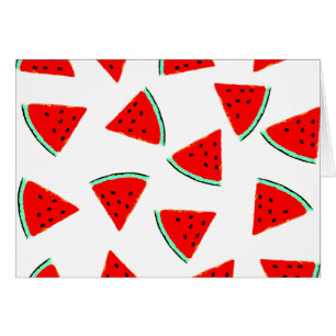 Watermelon Pattern Triangles
