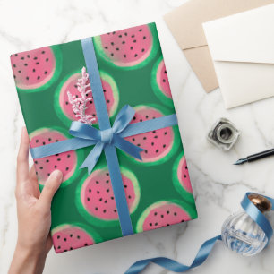 Watermelon Pattern Wrapping Paper
