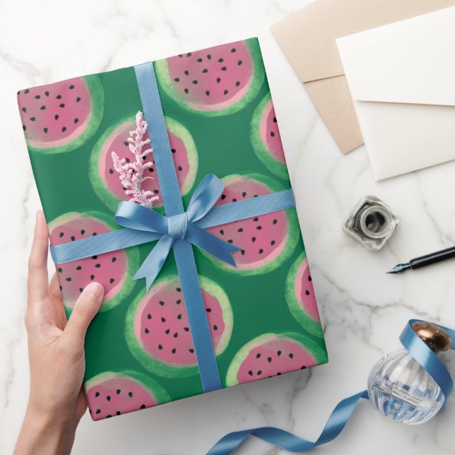 Watermelon Pattern  Wrapping Paper (Gifting)