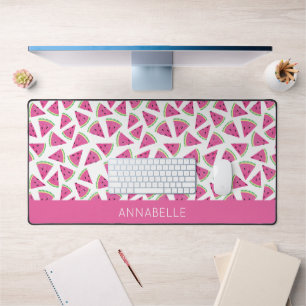Watermelon Personalised First Name Desk Mat