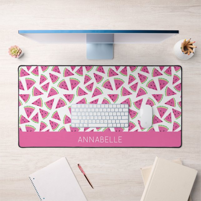 Watermelon Personalised First Name Desk Mat (Office 1)